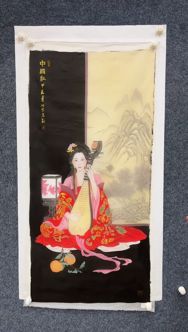 国画12.14zz-冯高翔-红书原作-四尺丝绢28