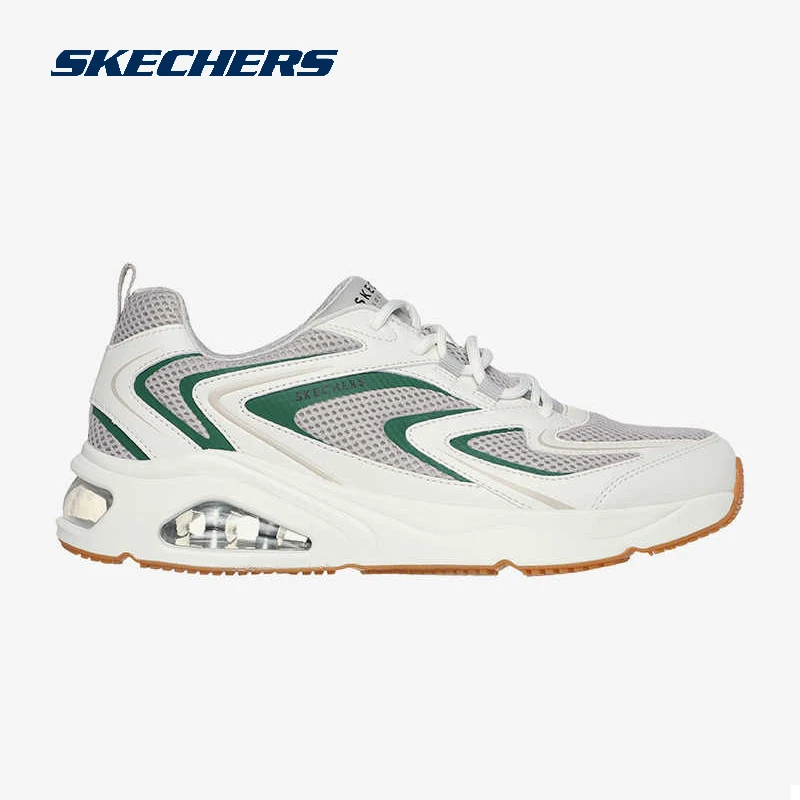 斯凯奇/Skechers防滑耐磨春季新款男士复古透气休闲运动鞋183081