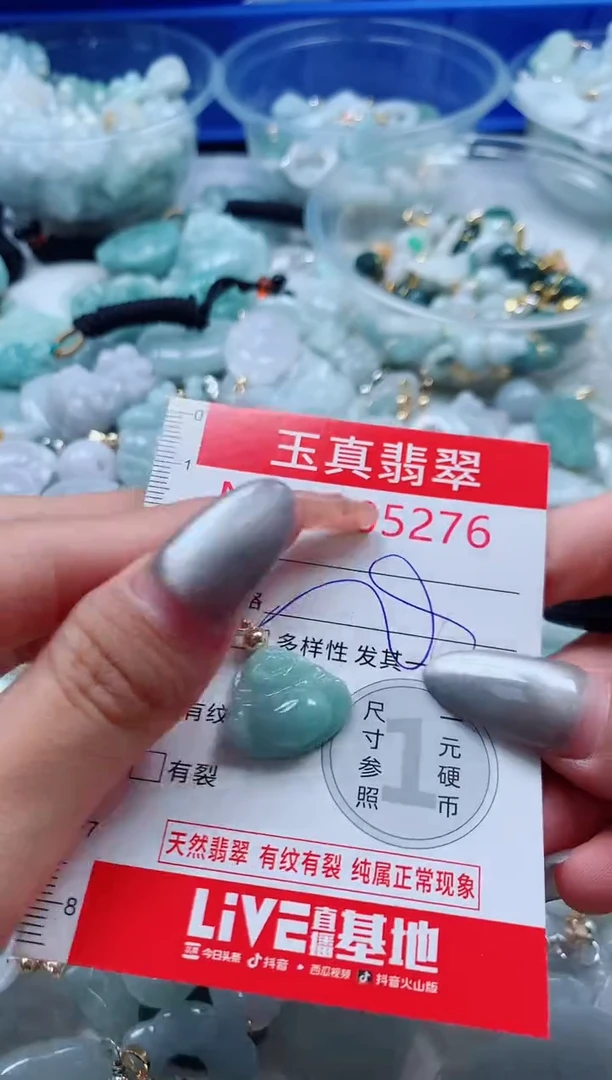吊坠(不含链)未镶嵌翡翠5276