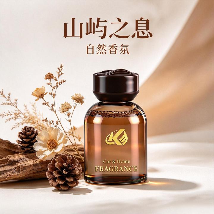 【见山香薰】轻奢质感持久淡香清新除味车内装饰家居两用