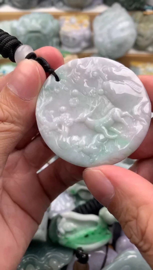 吊坠(不含链)未镶嵌翡翠1