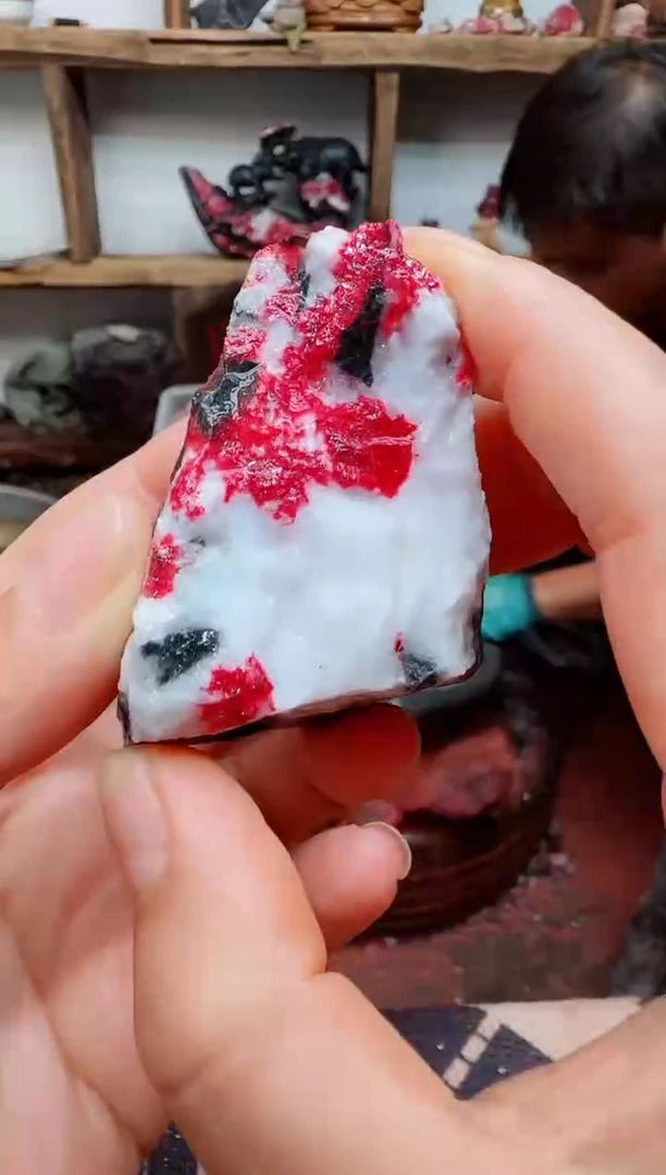 天然辰砂朱砂原矿石29