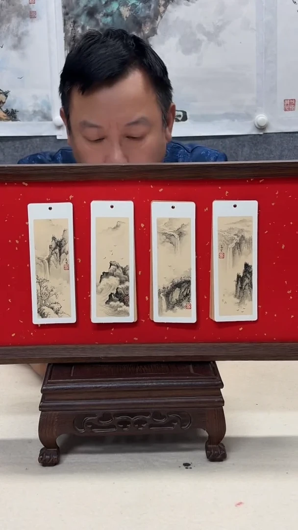 纸本5/12手绘字画作品定制