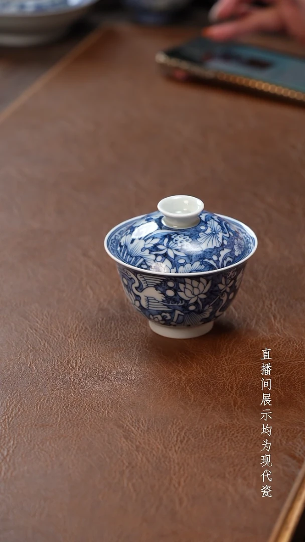 茶器茶器一鹭盖碗