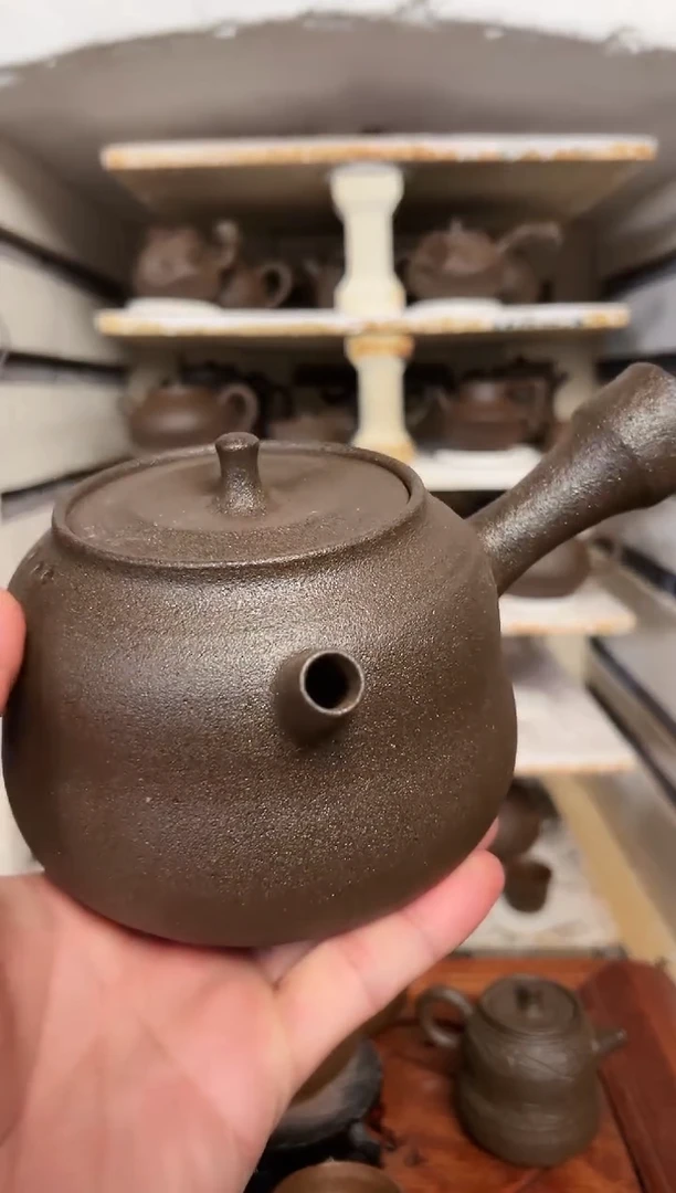 【闪购商品】冰碛岩陶制全手工壶微瑕烧水壶