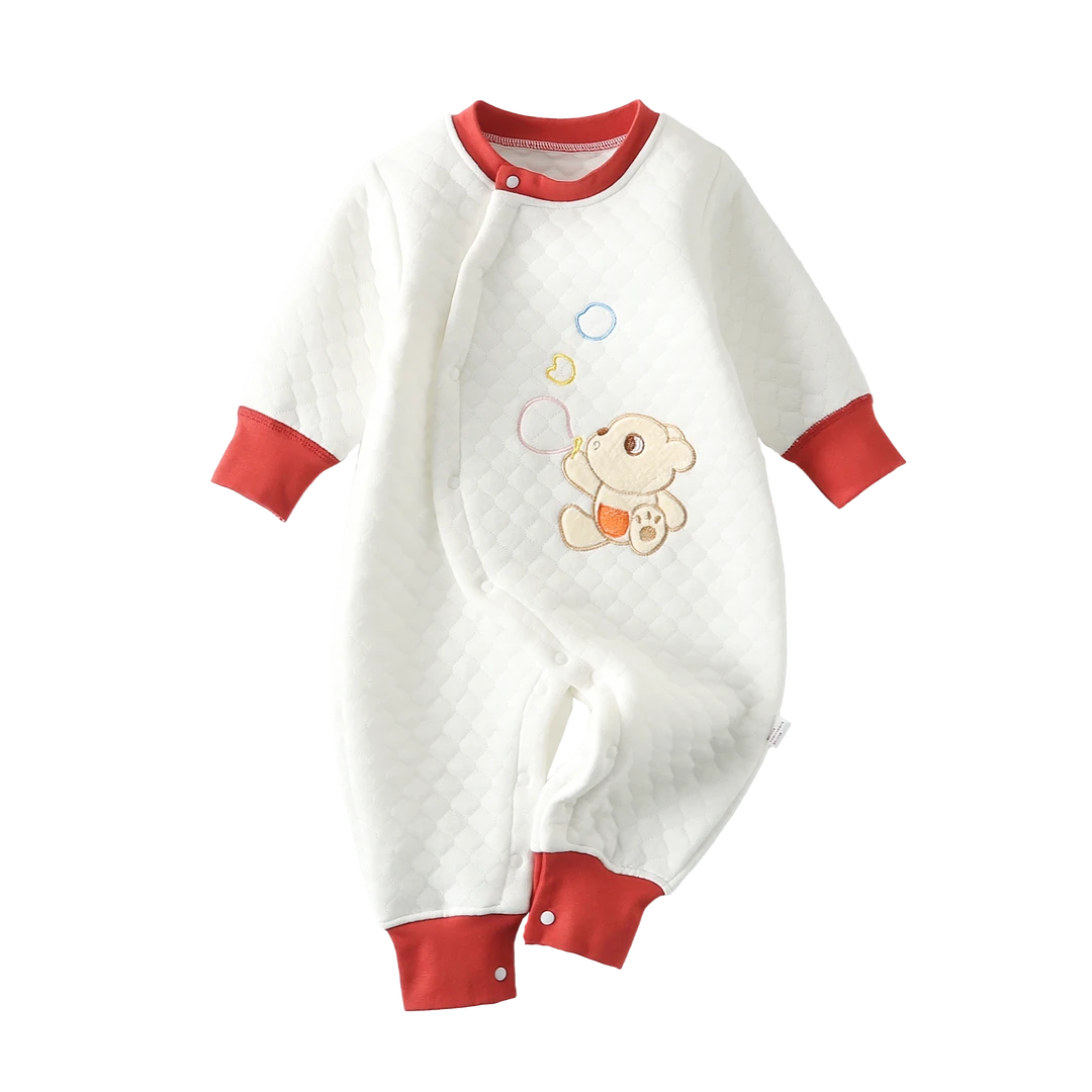 200-399】婴幼儿加棉连体分体冬季保暖宝宝过款链接新生儿