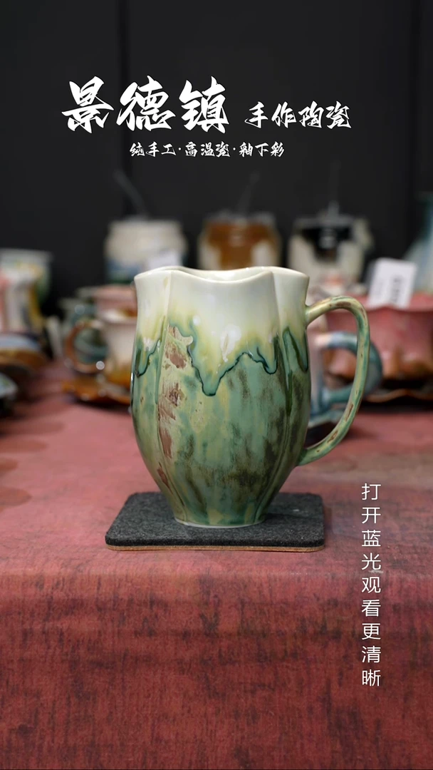 原创景德镇手工高温陶瓷739