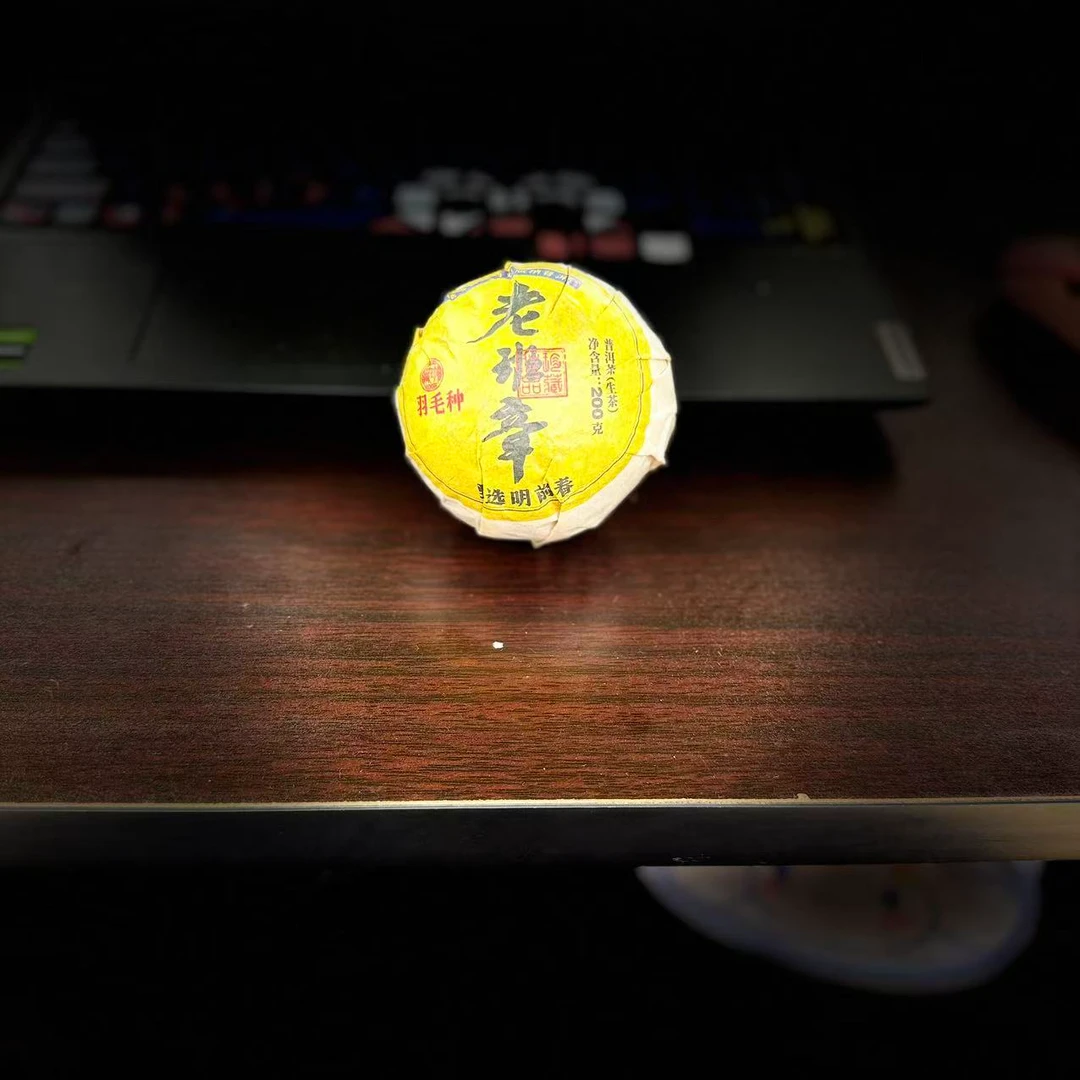 480 王中会#2023年老班章羽毛种古树挑采200克沱#11.16-66{拍5发6