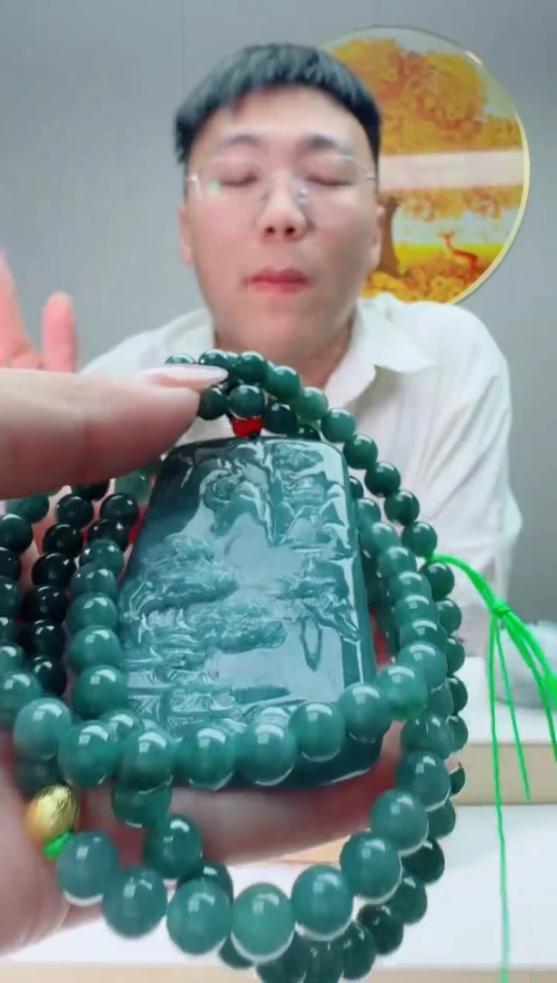 翡翠未镶嵌颈饰1111111111111