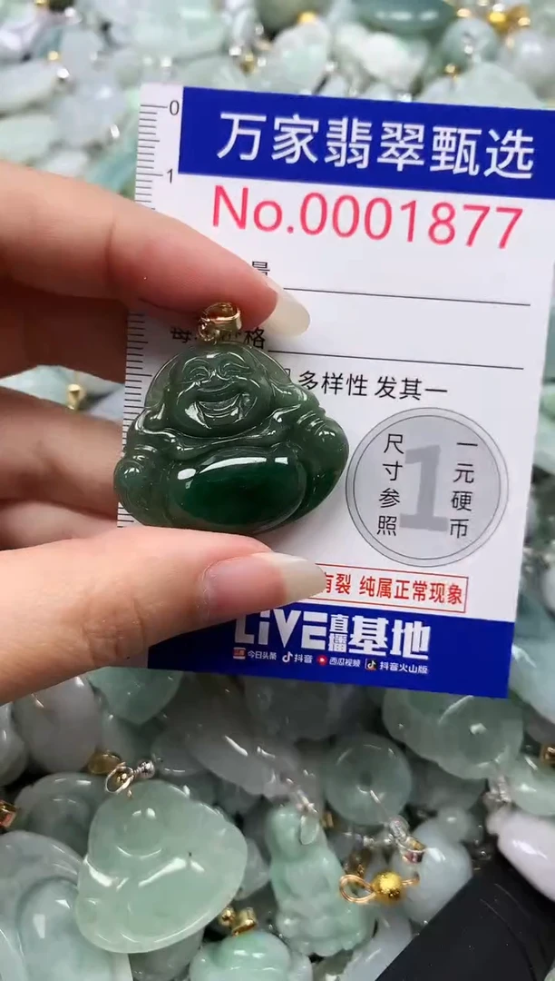 吊坠(不含链)未镶嵌翡翠1877