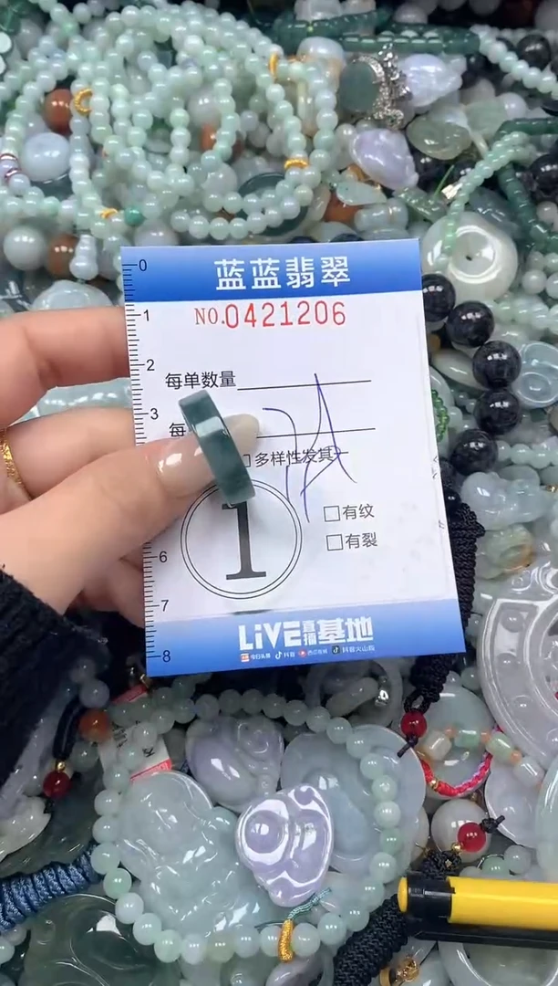 颈饰未镶嵌翡翠闪购0421206