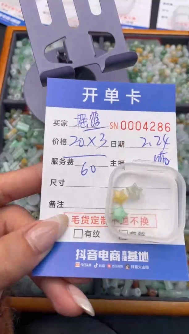 【闪购商品】翡翠颈饰未镶嵌00004286