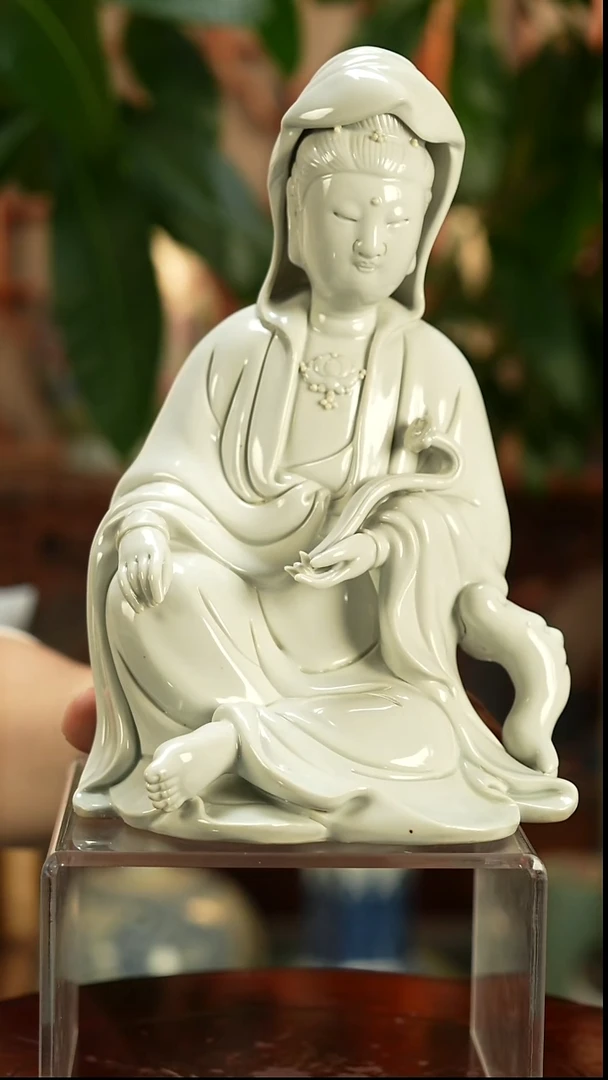 其他瓷定窑白瓷人物造像