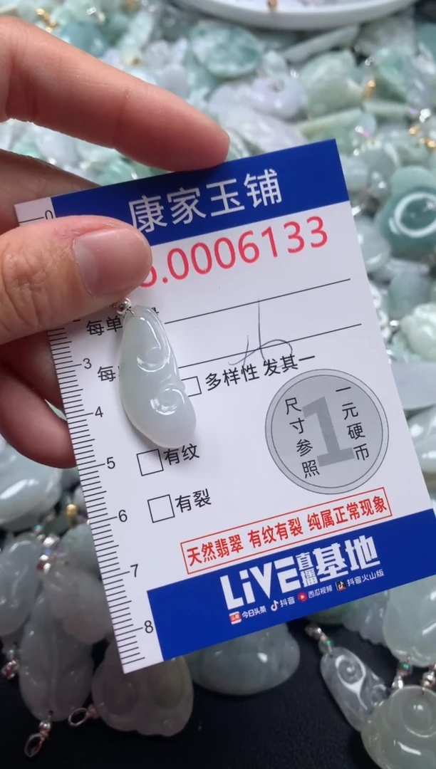 颈饰未镶嵌翡翠6133