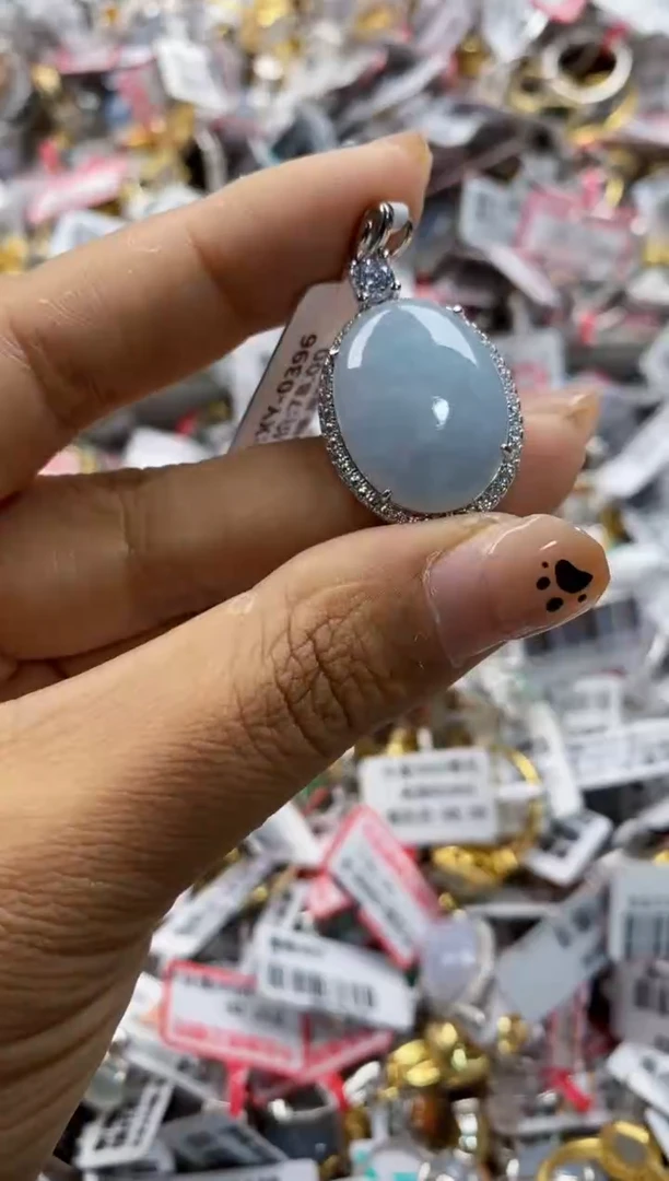银S925镶嵌戒指翡翠77777   6