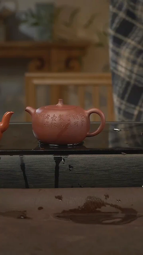 茶壶紫砂扬*100瓜蒌，底槽清，150cc