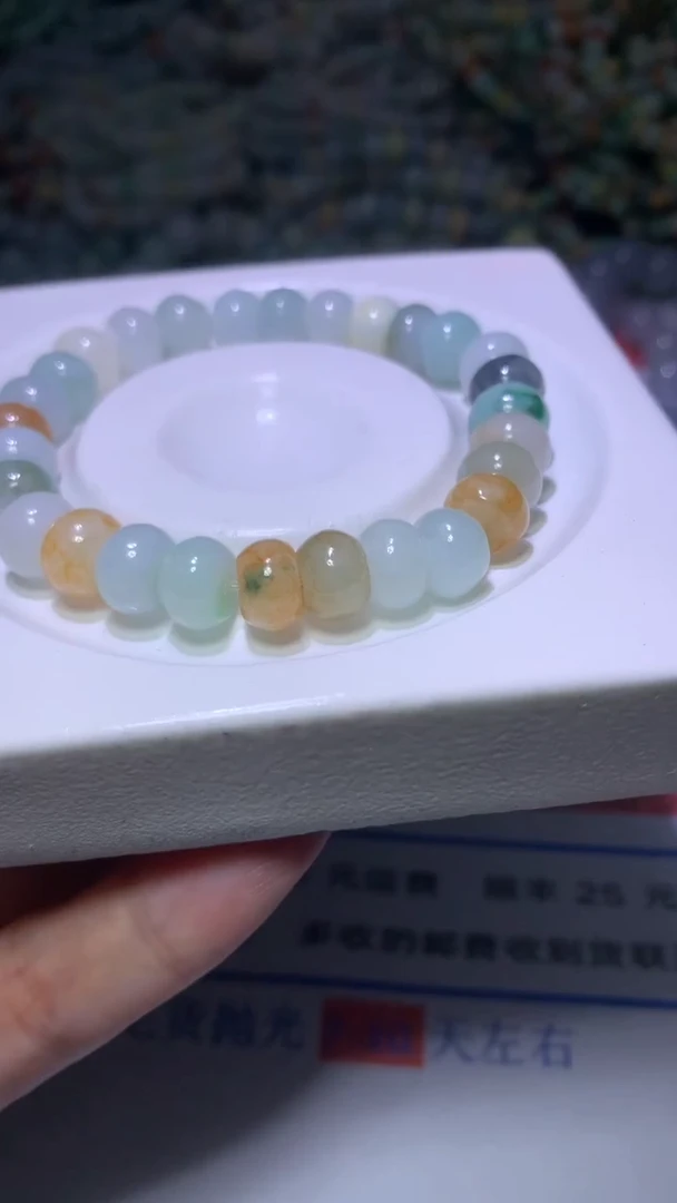 翡翠未镶嵌颈饰MXX019995
