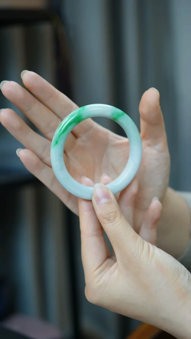 未镶嵌手镯翡翠1号-54圆条/MY/1