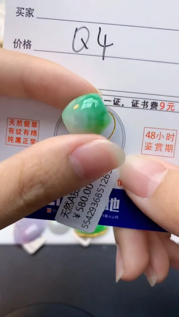颈饰未镶嵌翡翠天然缅甸A货翡翠