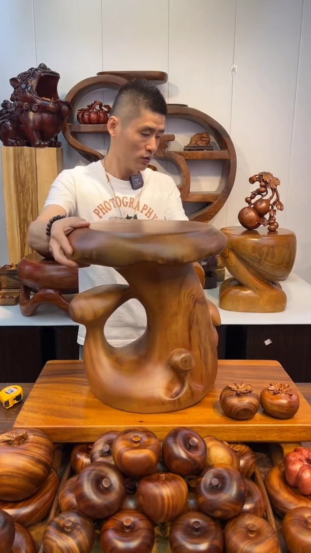 木实木多子多福凳子