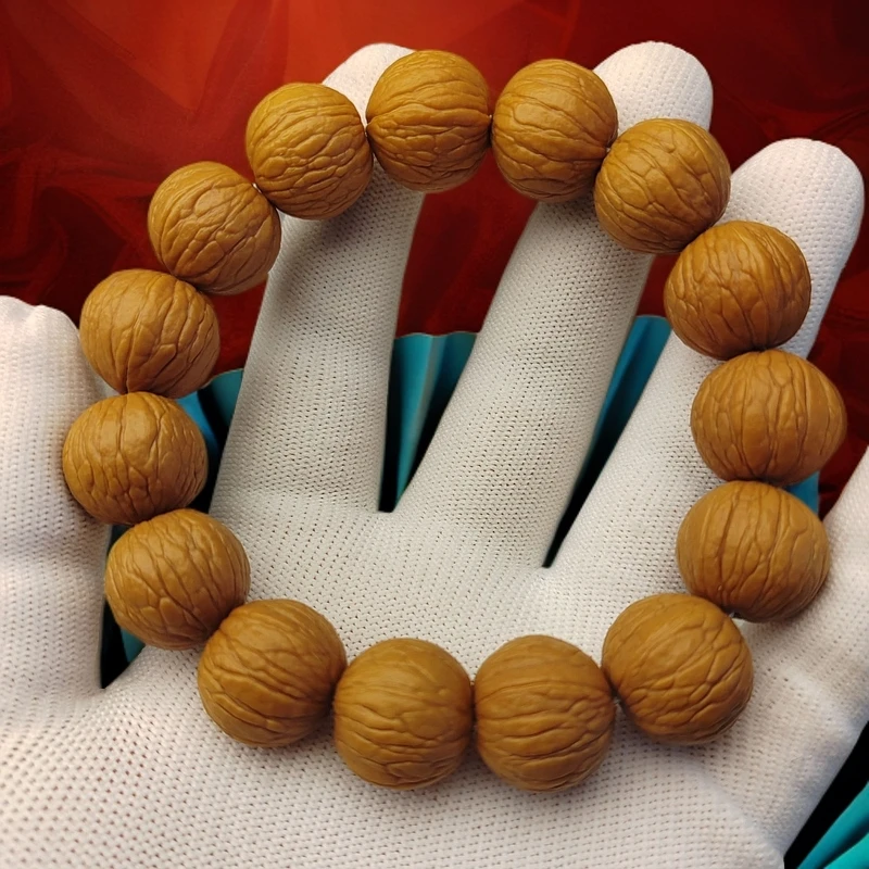 猴赛磊文玩 聚宝盆猴头手串