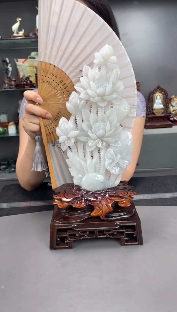 和田玉未镶嵌摆件摆件
