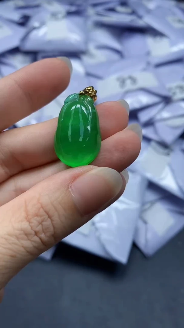翡翠未镶嵌颈饰高端甄选（一物一图）6