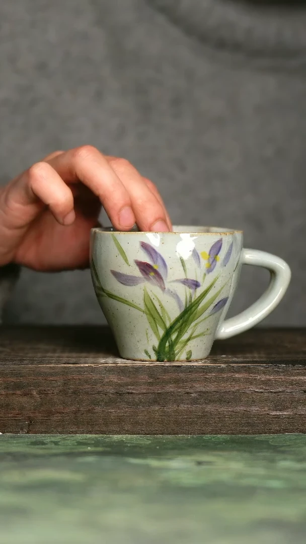 【闪购商品】青诗集手工手绘瓷器