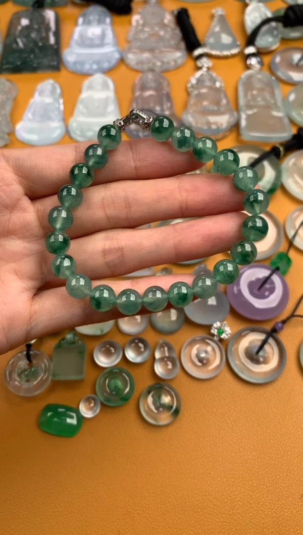 未镶嵌手链翡翠7.7-22颗