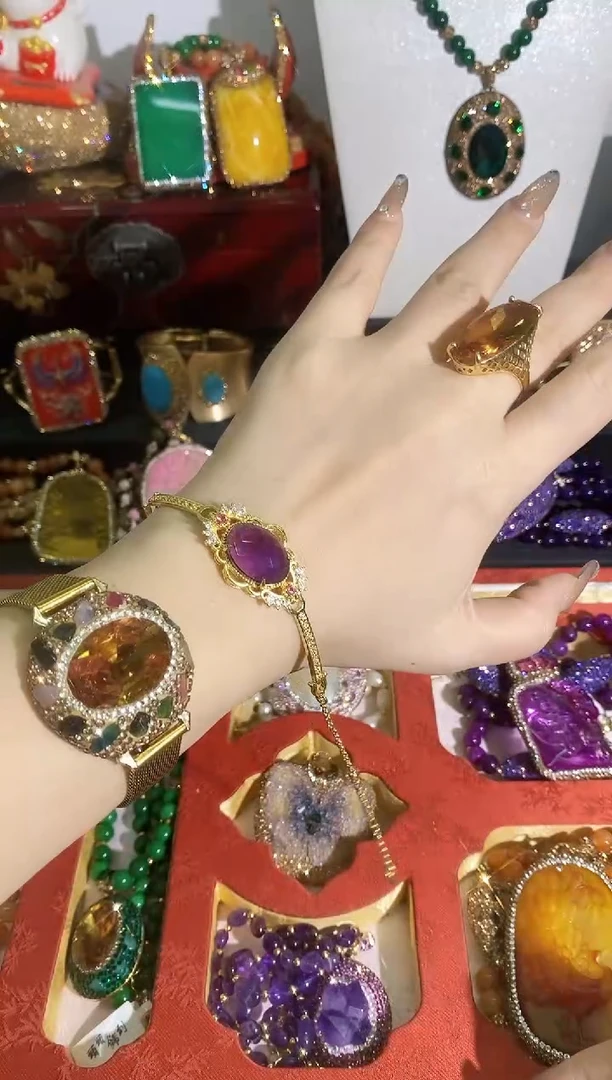 合成立方氧化锆铜合金手链