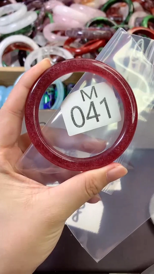 水晶手镯未镶嵌60手镯M041