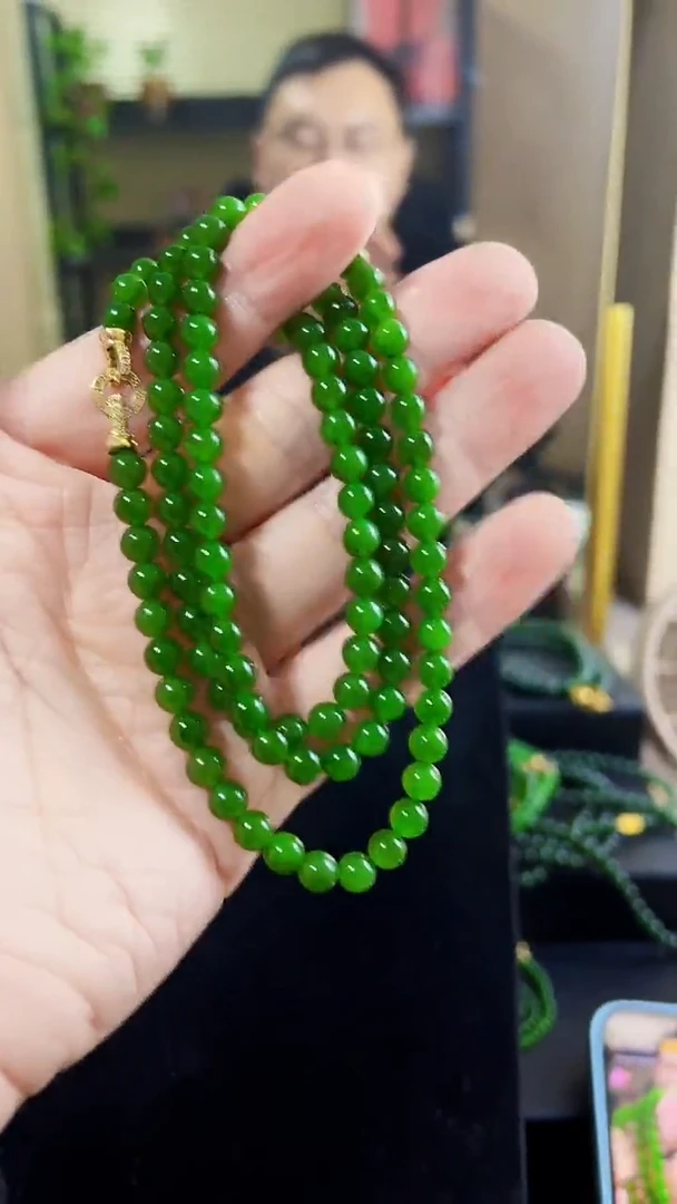 项链未镶嵌和田玉（碧玉）6