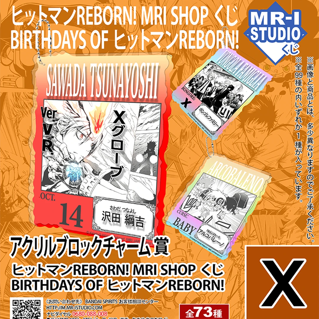 家庭教师396生日砖盲盒【73款】-二创亚克力