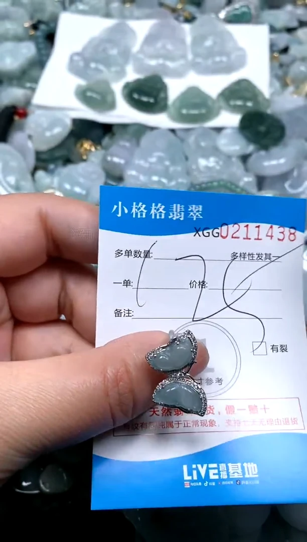 【闪购商品】翡翠颈饰未镶嵌闪购商品0211438