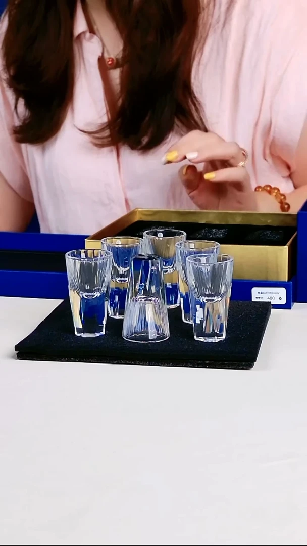 每天九点开播正品（白酒杯6只