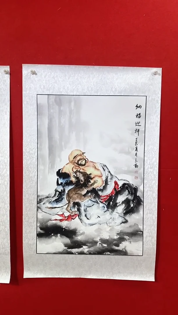 国画国画NYQ杰牛云勤老师作品