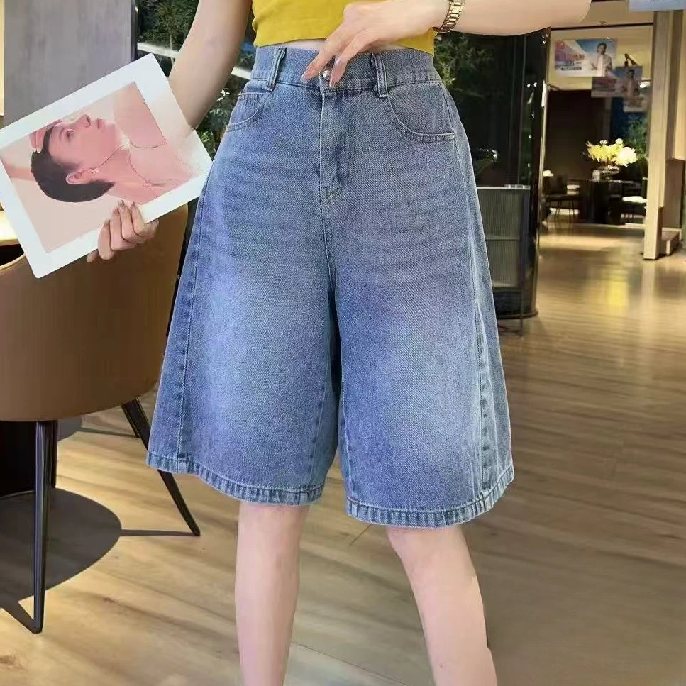 时尚潮流百搭牛仔短裤3830