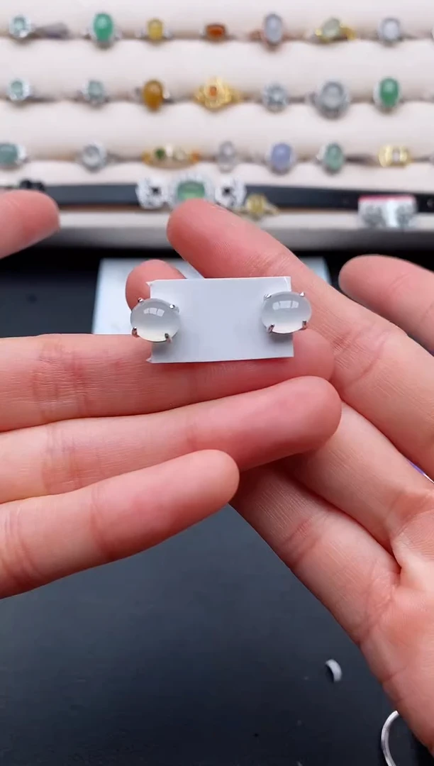 银S925镶嵌戒指翡翠1111111111+6