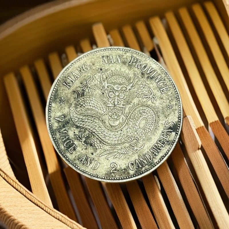 精美江南龙“龙洋"系列能吹响可以翻面精工品相制作复古摆件工艺品