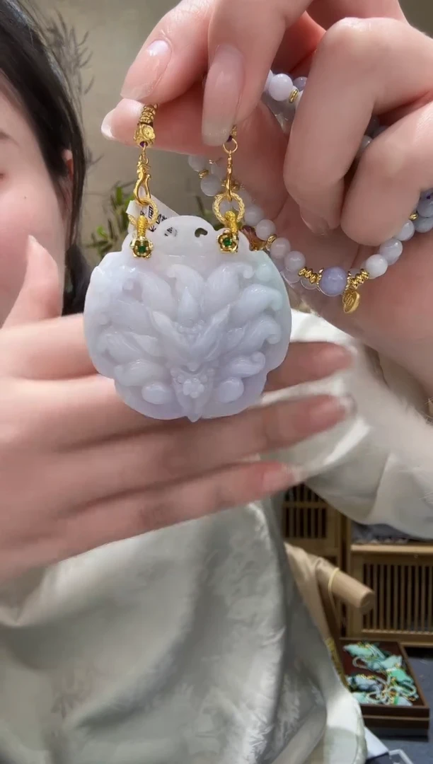 【闪购商品】翡翠颈饰未镶嵌吊坠