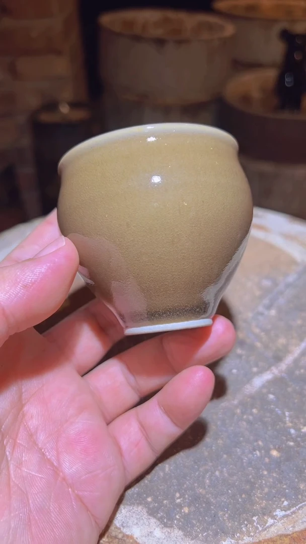 茶盏34柴烧建盏主人杯