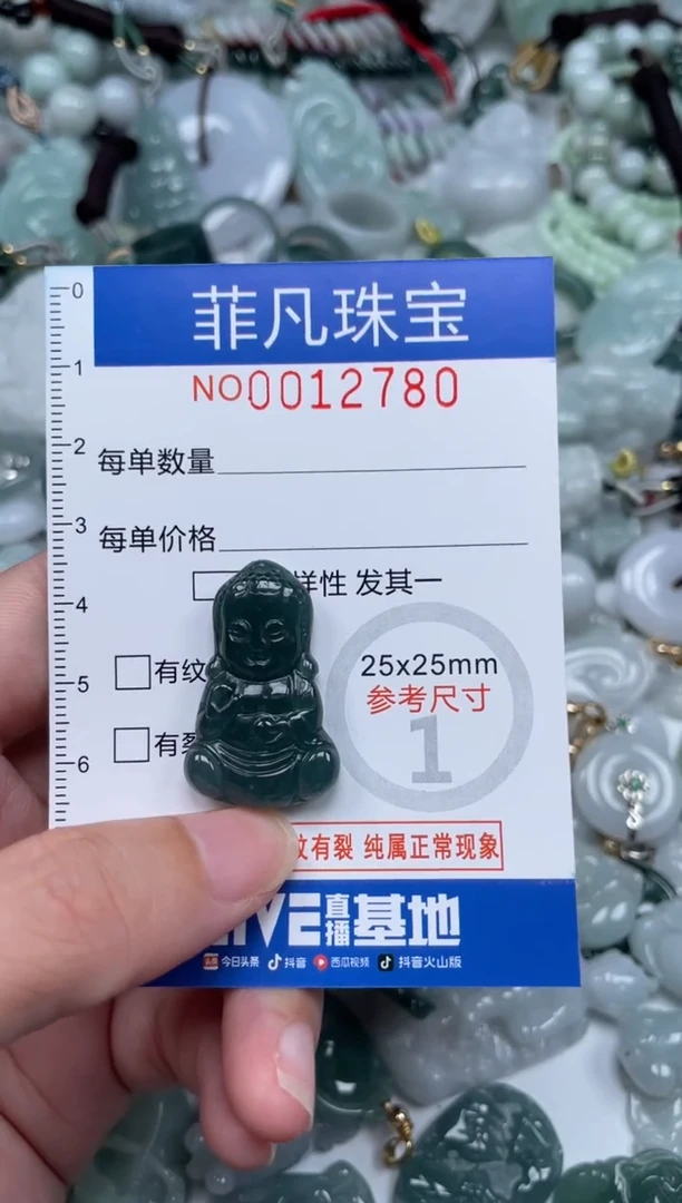 颈饰未镶嵌翡翠12780