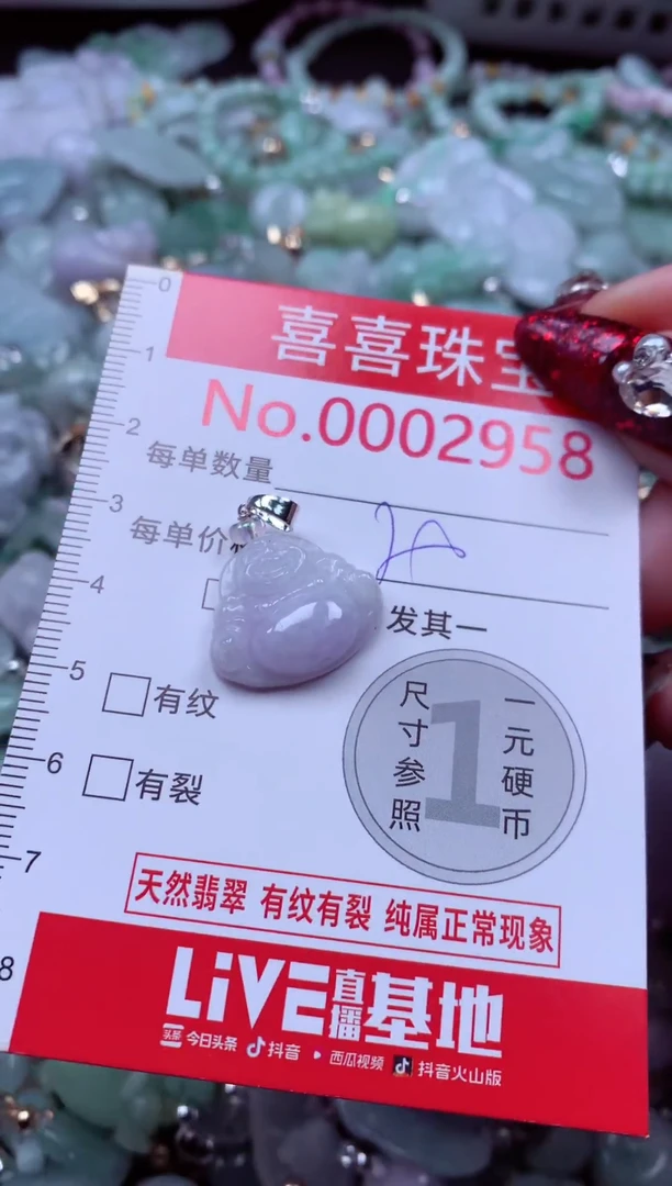 颈饰未镶嵌翡翠2958