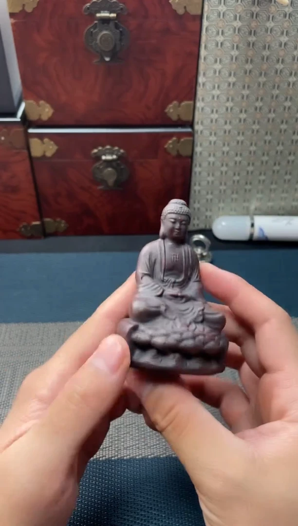 茶壶紫砂03如来茶宠