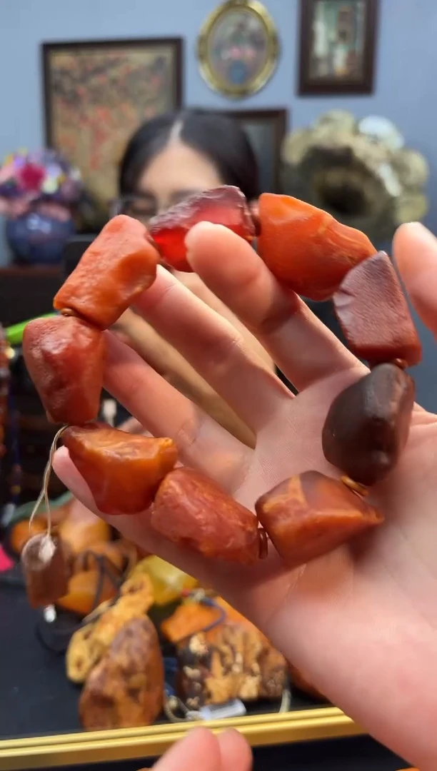 手串琥珀未镶嵌手串