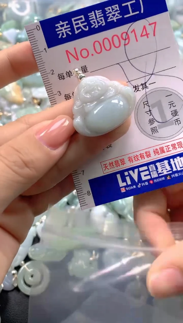 颈饰未镶嵌翡翠9147