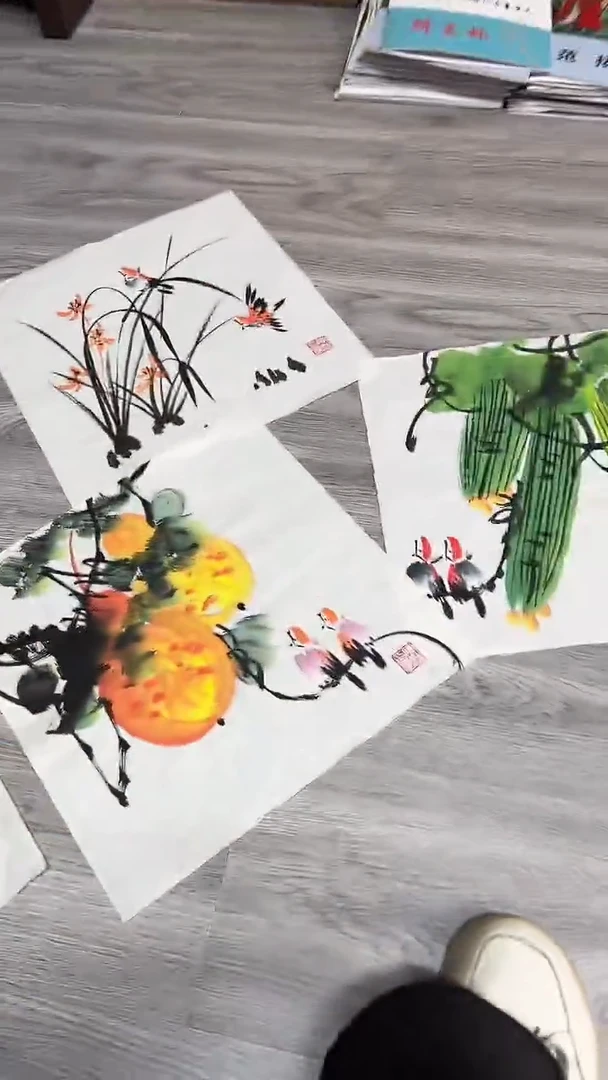 手绘国画欣赏鉴赏9999