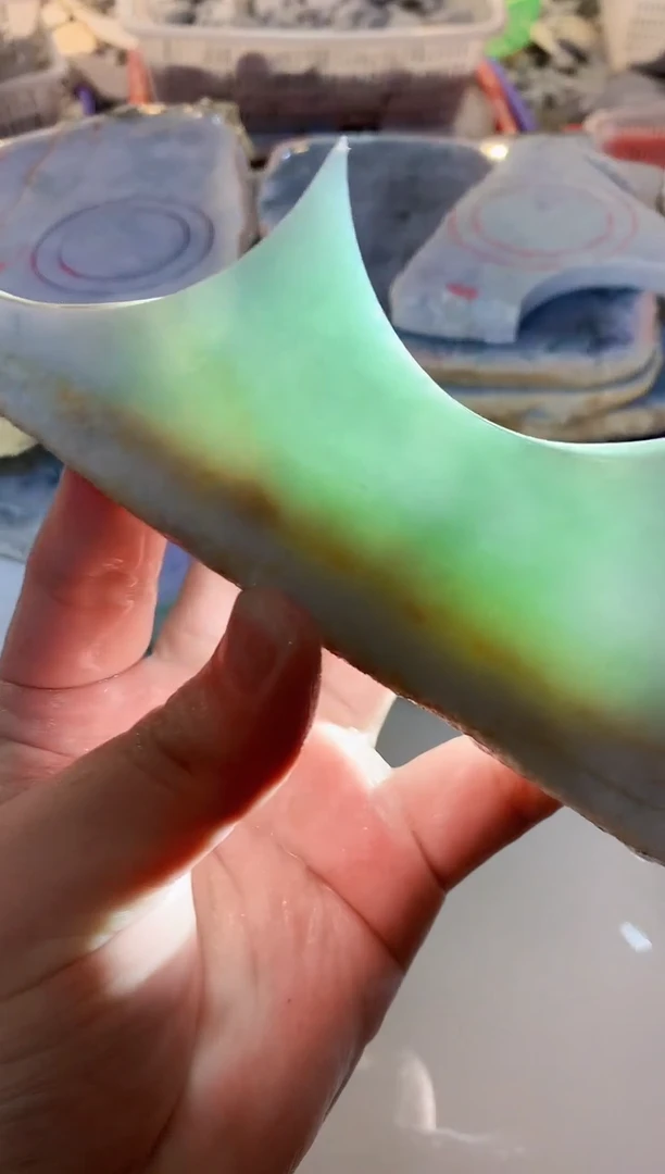 【闪购商品】翡翠未镶嵌颈饰0韩0翡翠珠801