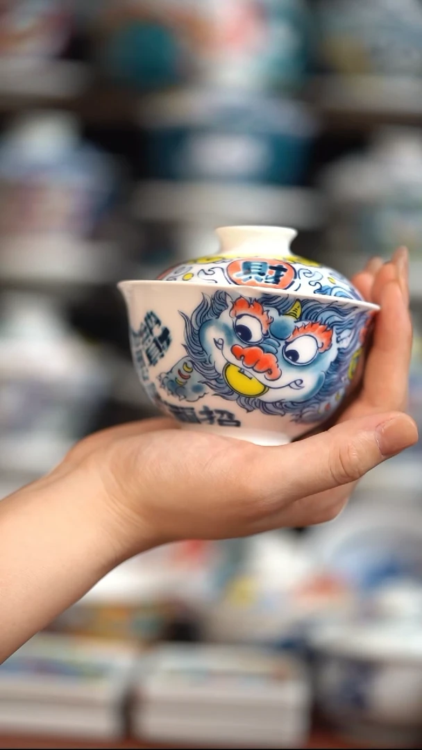 瓷片昨明盖碗（福利价格）