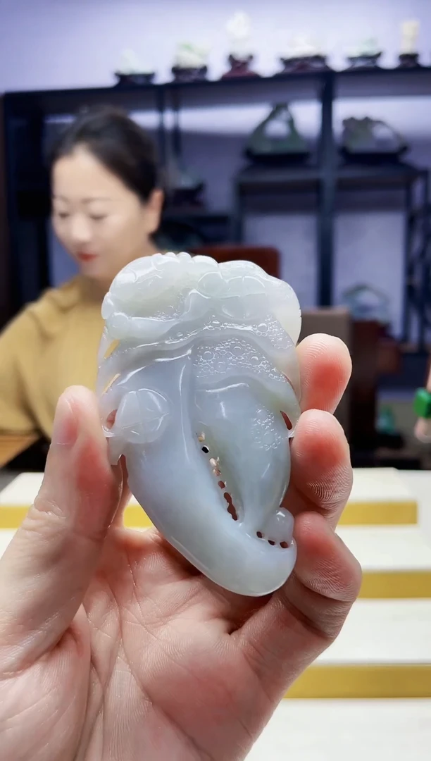 定制翡翠未镶嵌毛货07080132